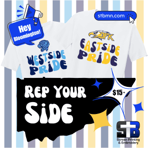 Bloomington Eastside Westside Pride T-Shirt